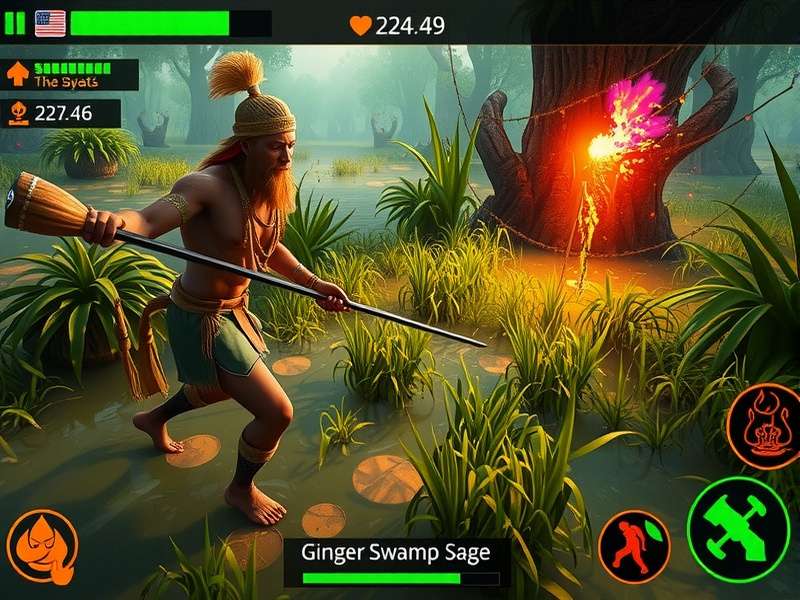 Ginger Swamp Sage Indian festival event screenshot